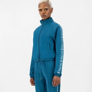 Daily Paper Etape cropped track jacket